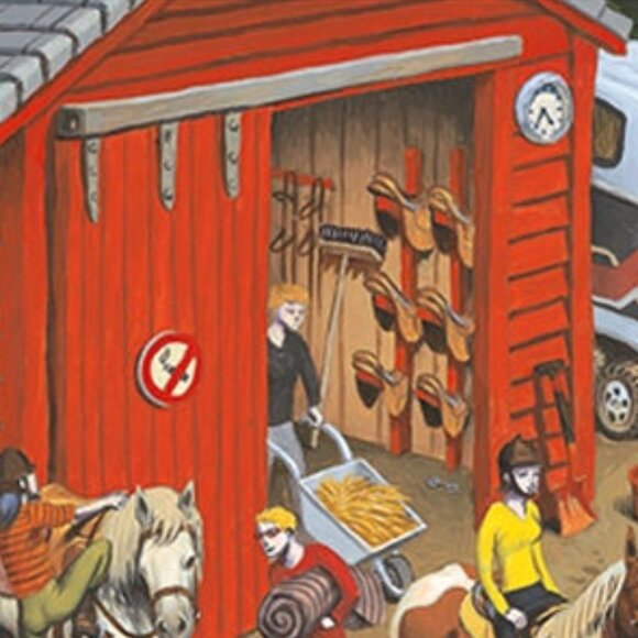 New Sealed Djeco 🧩Puzzle 200Pcs Horse Riding🐴& Observation Game for Age 6+ - Picture 10 of 14